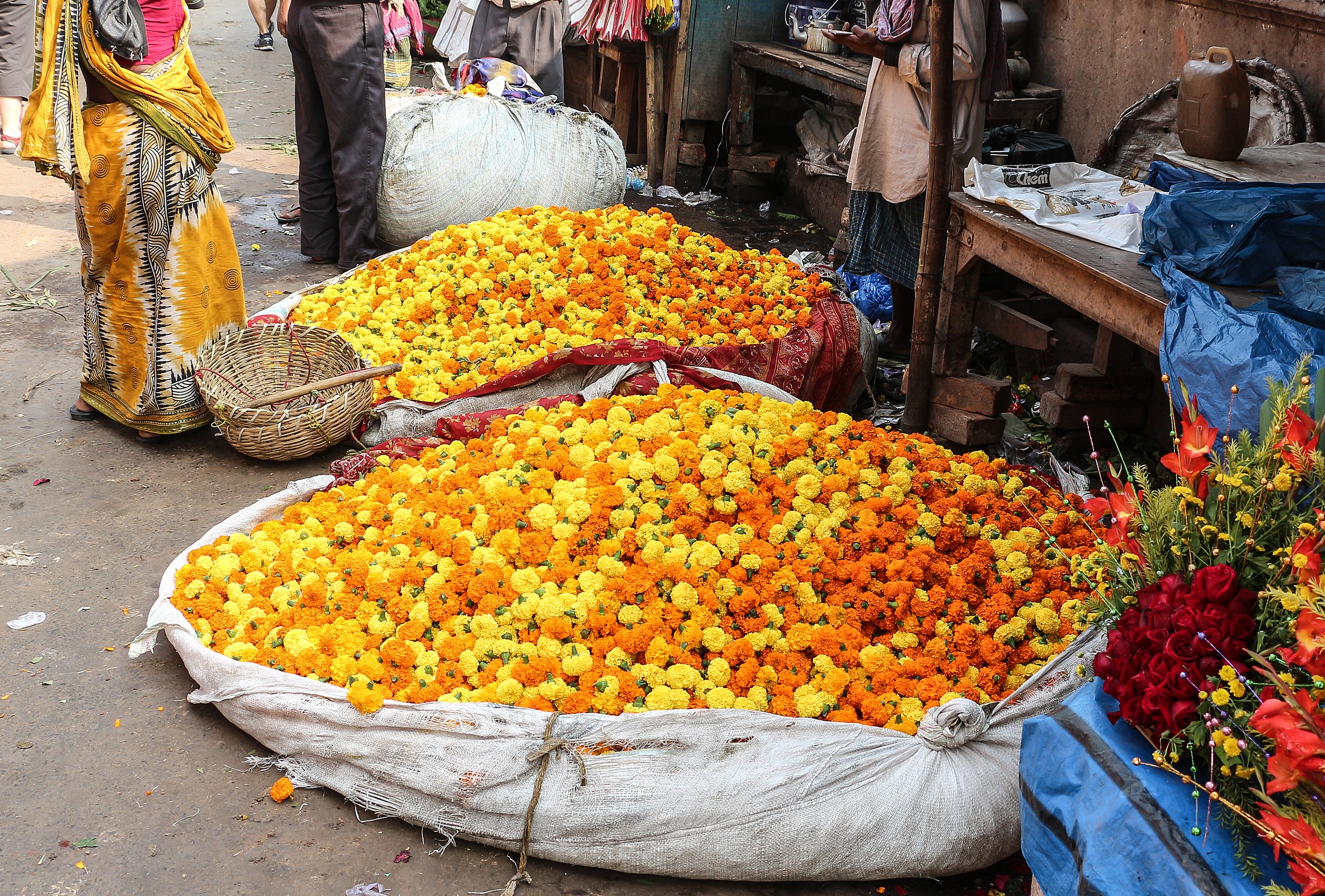 Mullick Ghat Flower Market - Image 2