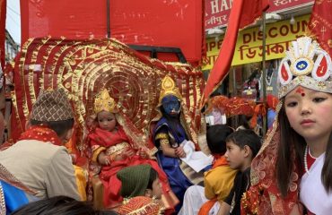 Fulpati and lakhe dances