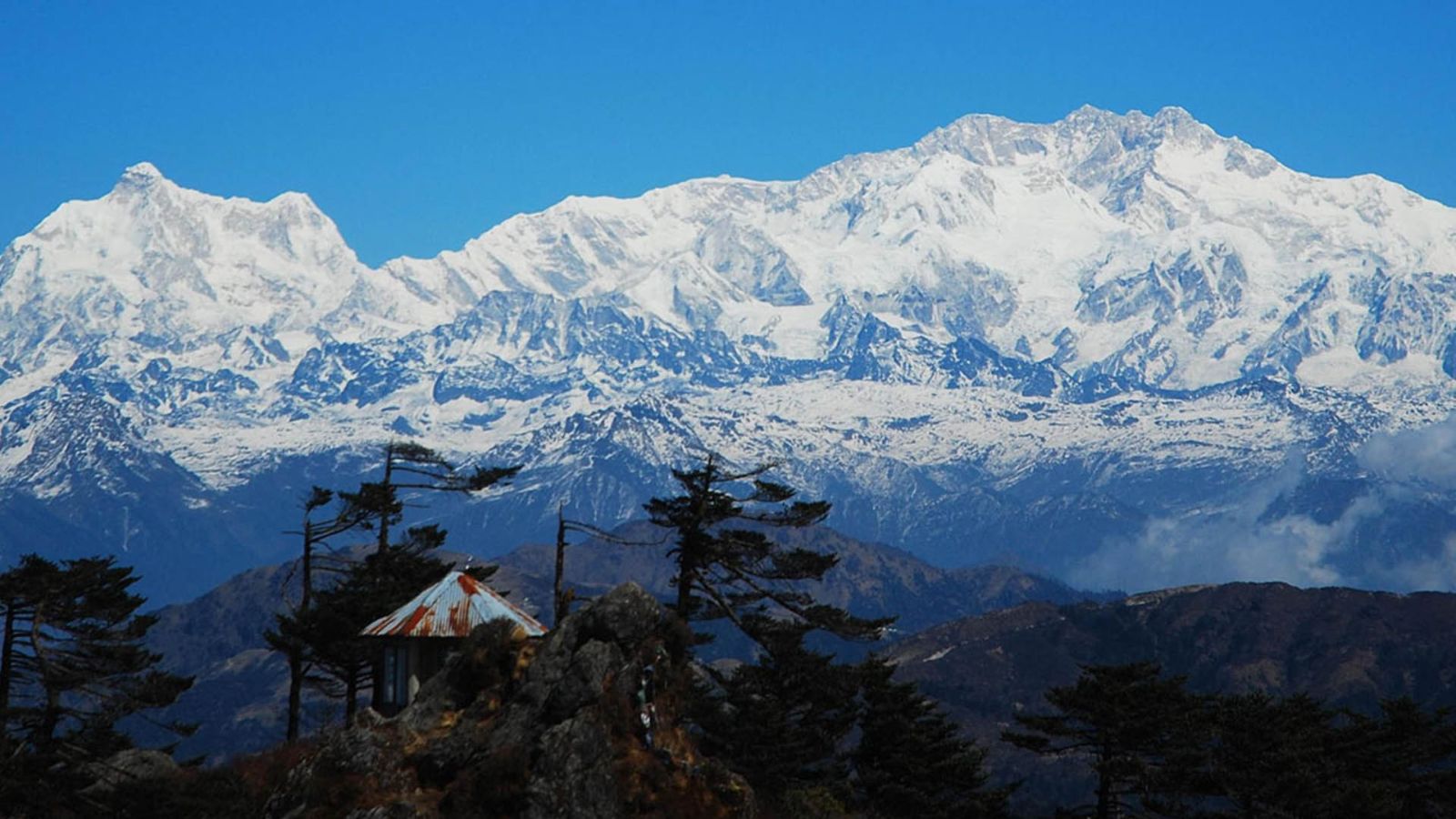 Winter in Darjeeling