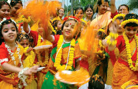 Spring (Basanta) at Santiniketan